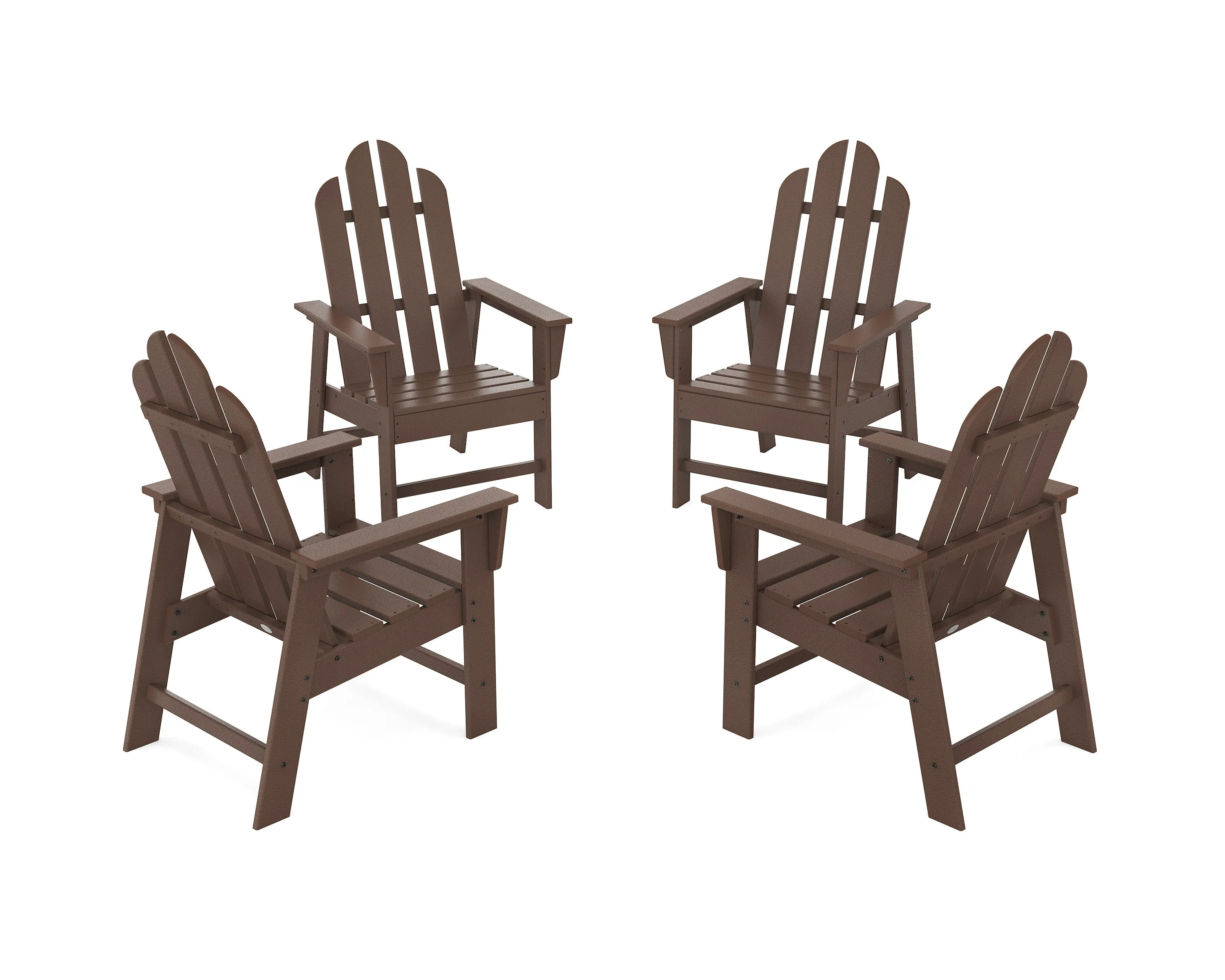 Long Island 4-Piece Upright Adirondack Conversation Set