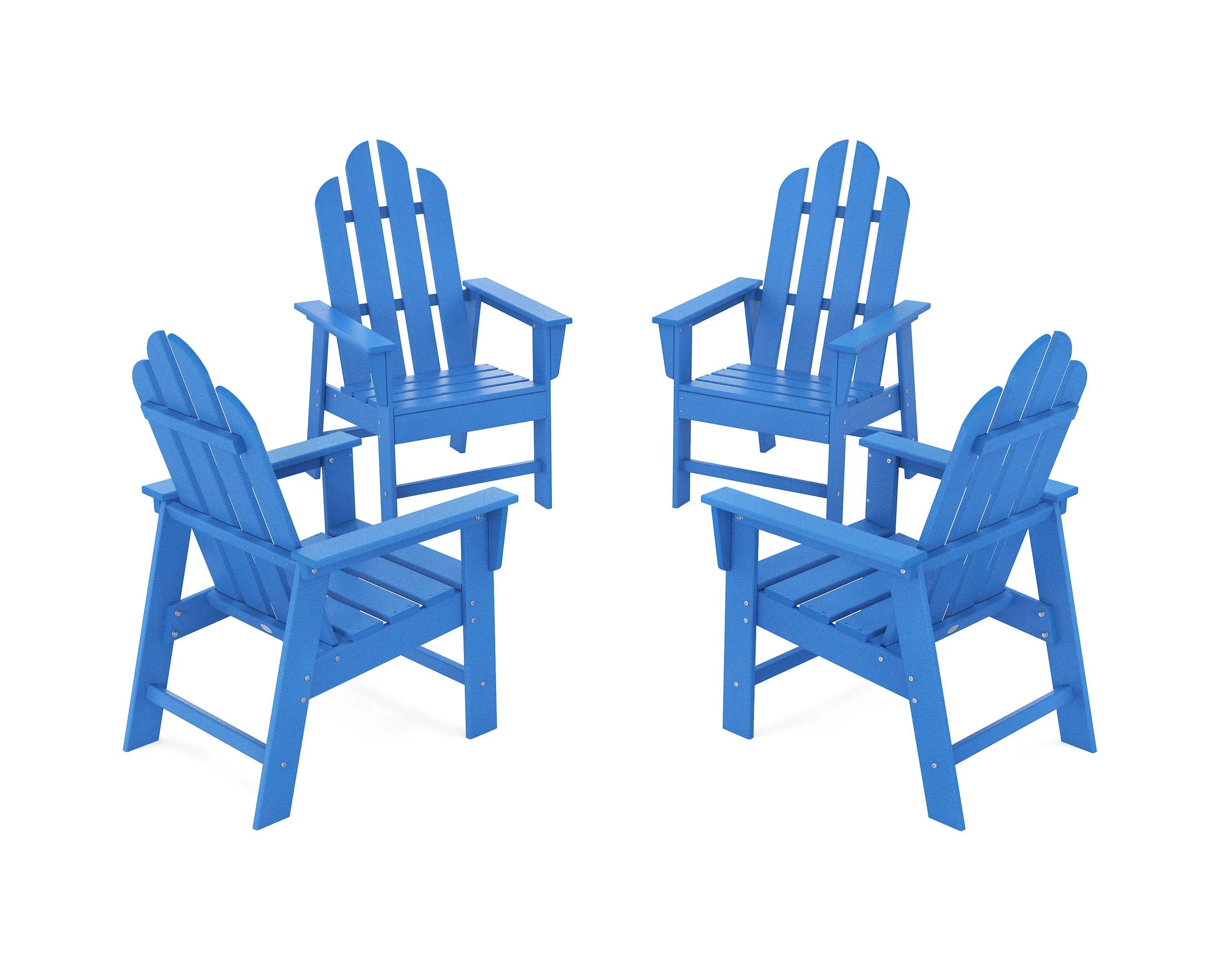 Long Island 4-Piece Upright Adirondack Conversation Set