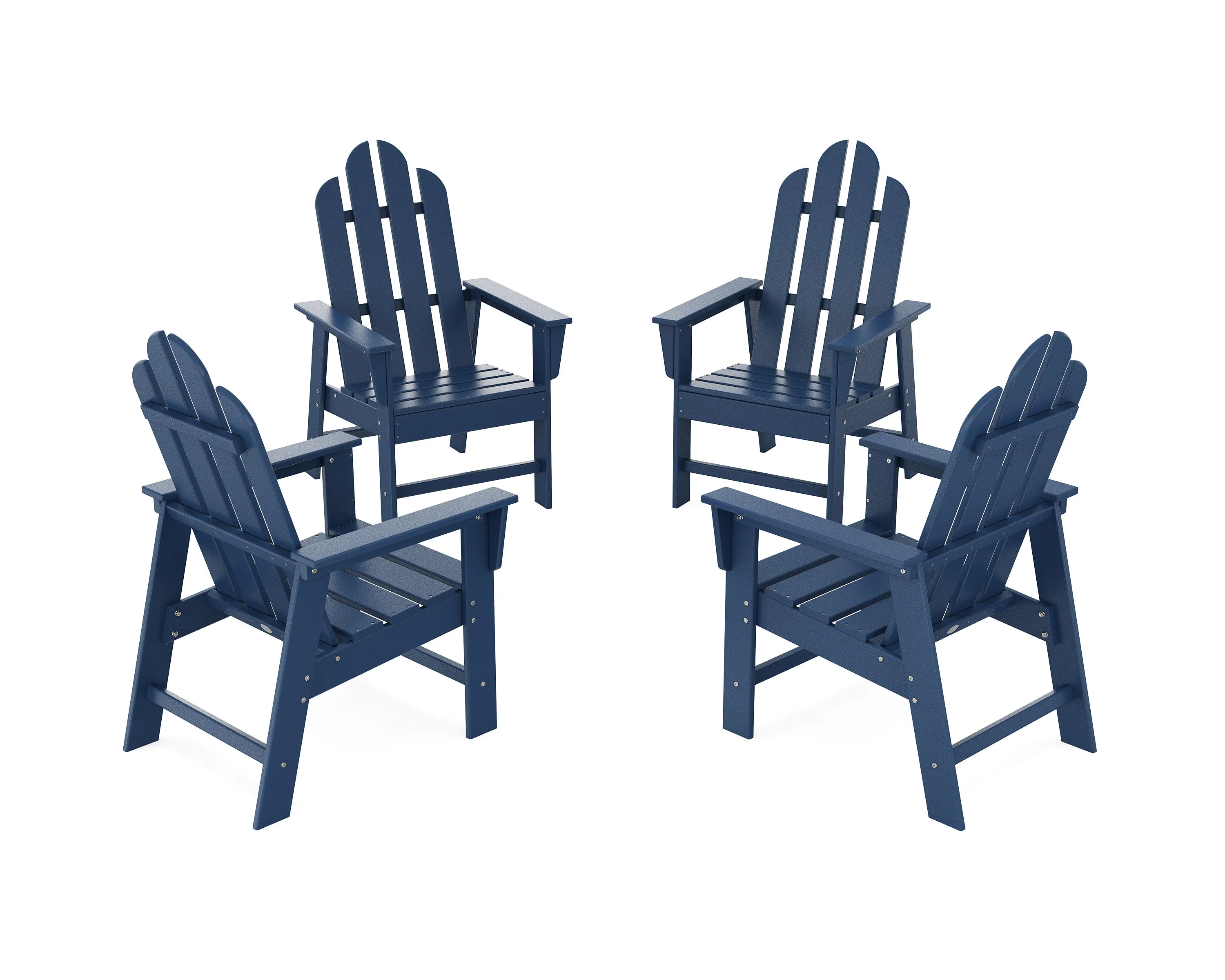 Long Island 4-Piece Upright Adirondack Conversation Set