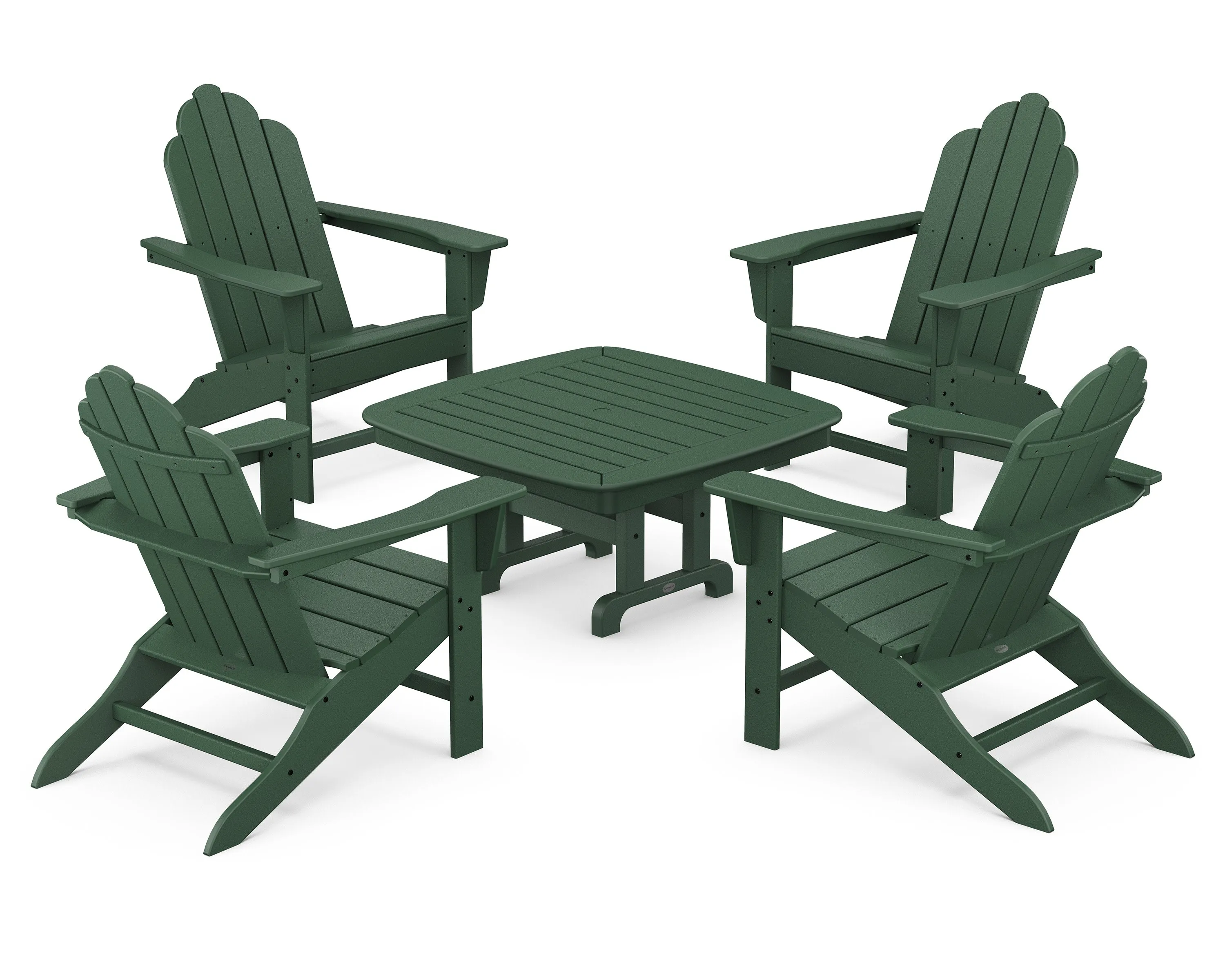 Long Island Adirondack 5-Piece Conversation Group