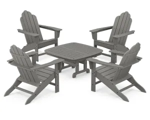 Long Island Adirondack 5-Piece Conversation Groupoutdoor patio dining furniture set