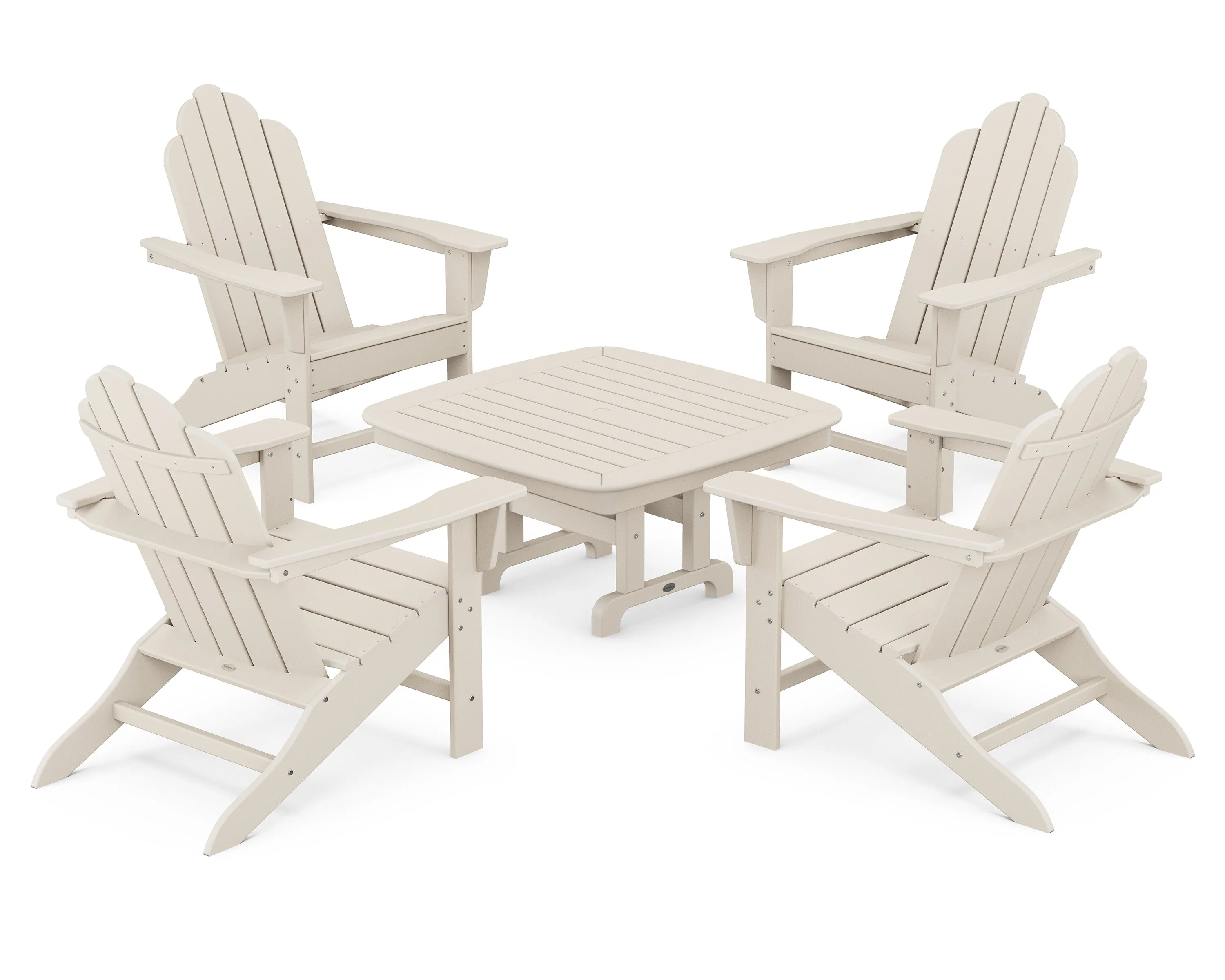 Long Island Adirondack 5-Piece Conversation Group