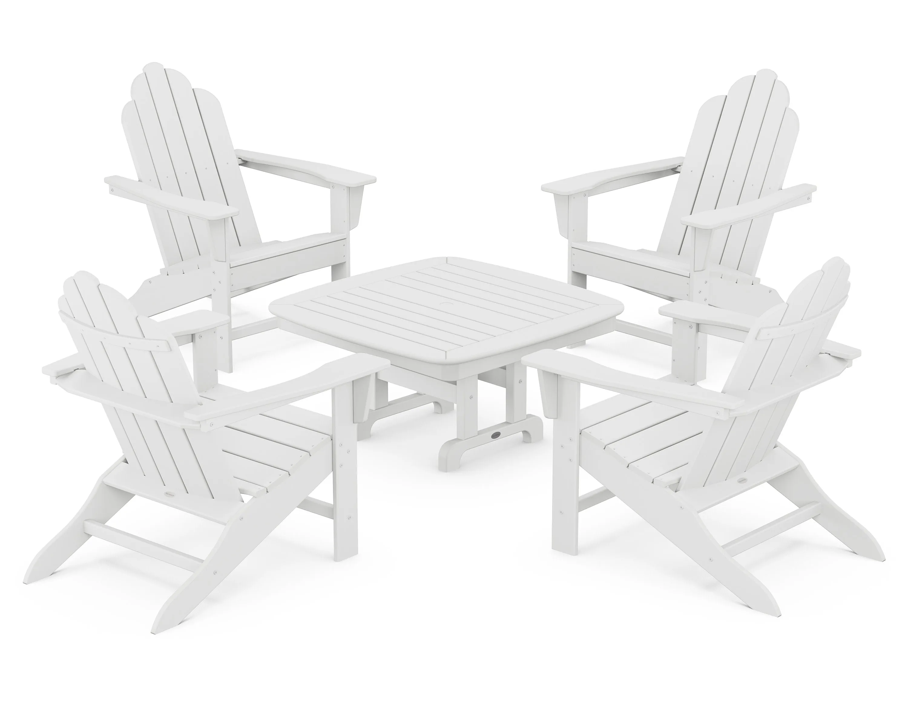 Long Island Adirondack 5-Piece Conversation Group