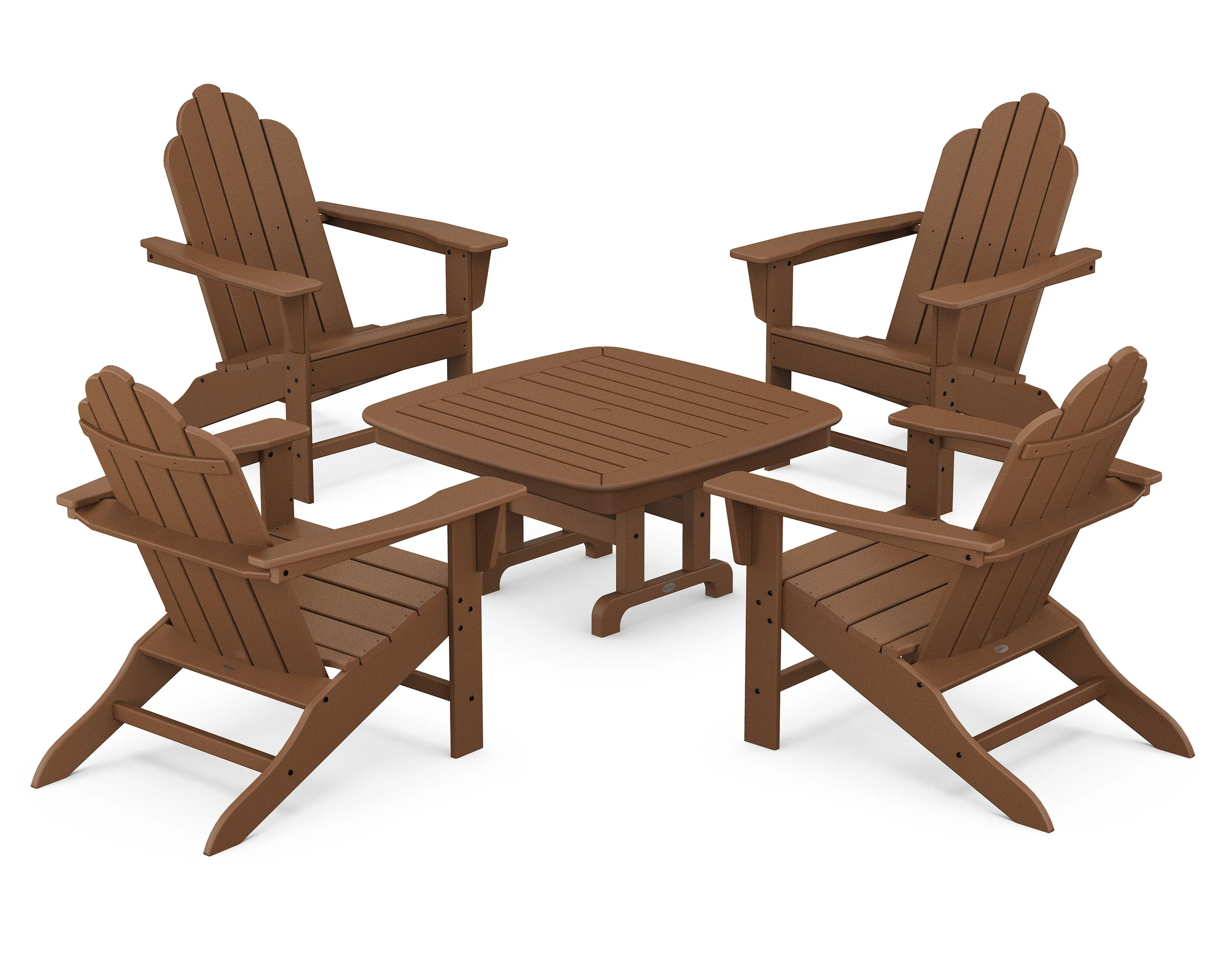 Long Island Adirondack 5-Piece Conversation Group