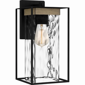 Longwood One Light Outdoor Wall Mount Matte BlackOutdoor wall sconces with motion sensor