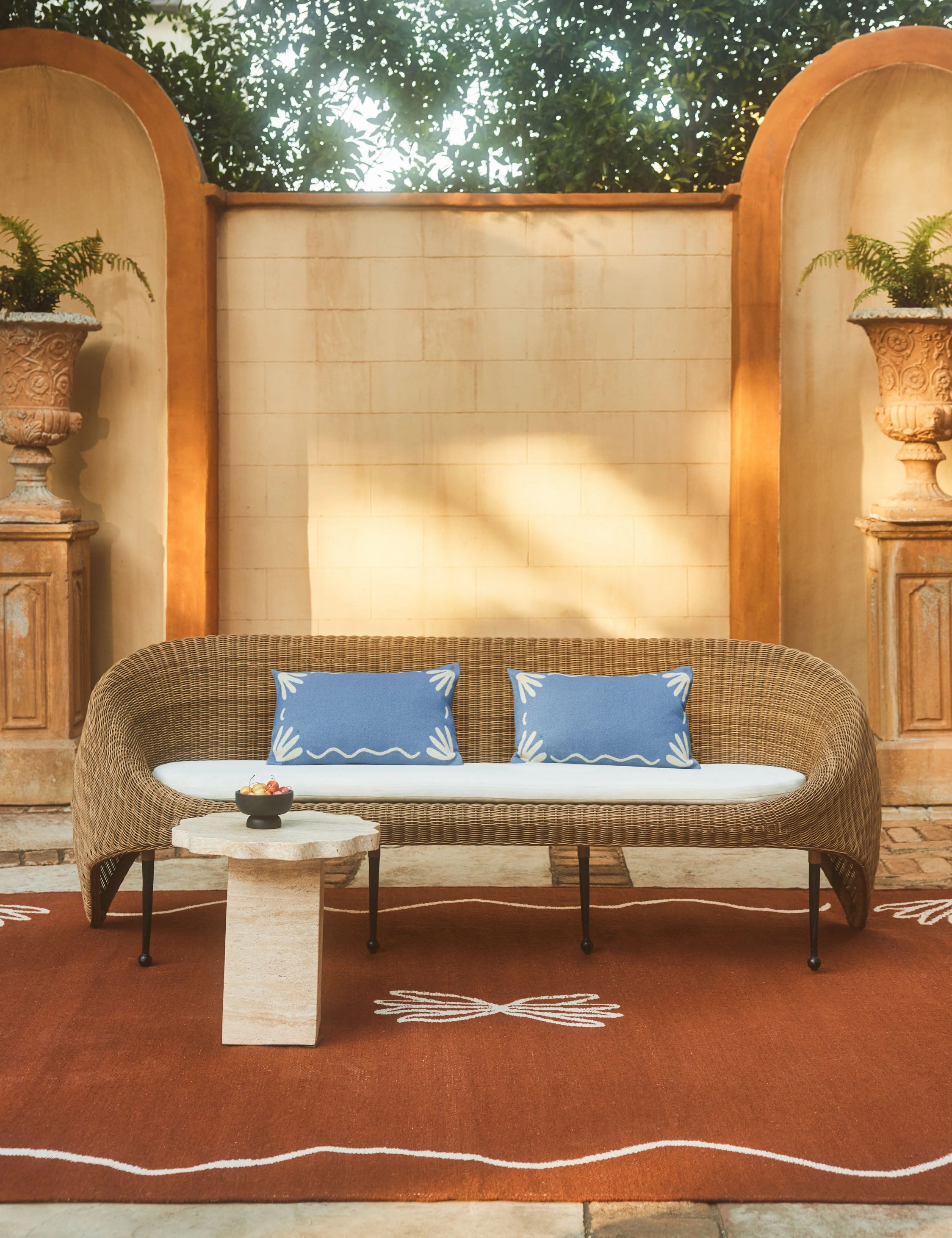 Lovett Indoor / Outdoor Rug by Sarah Sherman Samuelwaterproof outdoor patio rug