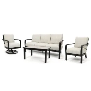 Luca 4 Piece Sofa Setoutdoor chair for garden and patio