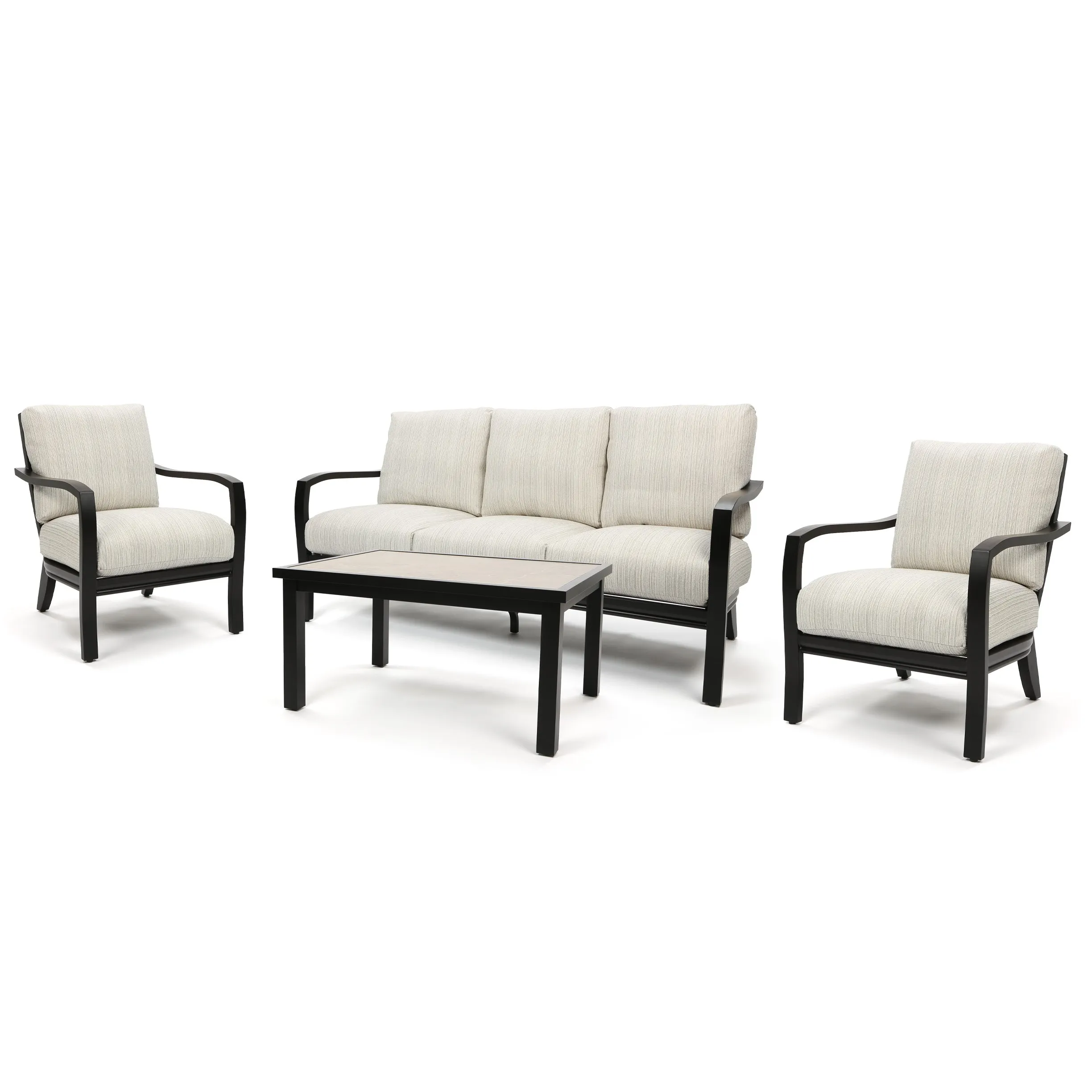 Luca 4 Piece Sofa Set