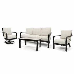 Luca 4 Piece Sofa Setaluminum alloy outdoor sofa set