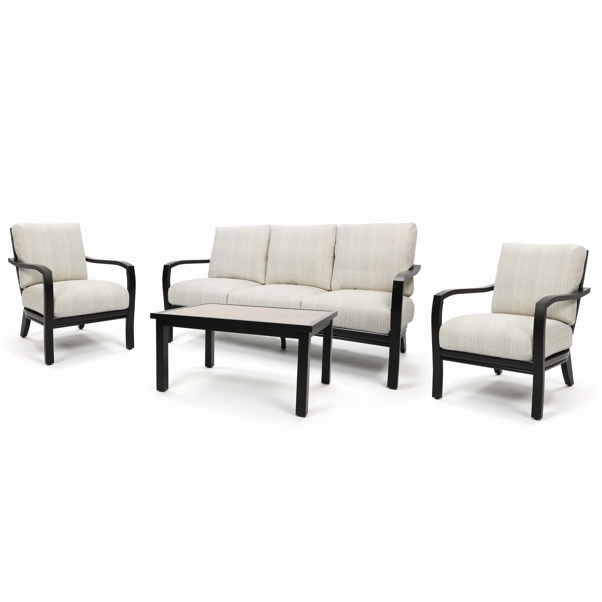 Luca 4 Piece Sofa Set