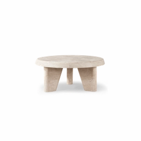 Lucca Round Coffee Table 33"outdoor coffee table for patio or lounge