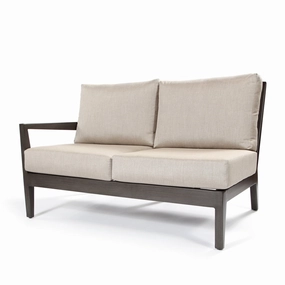 Lucia Left Arm Facing 2 Seater Sectionaluminum alloy outdoor sofa set