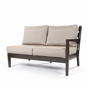 Lucia Right Arm Facing 2 Seater Sectionaluminum alloy outdoor sofa set