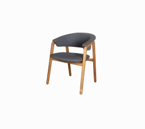 Luna armchairoutdoor dining chair with armrests