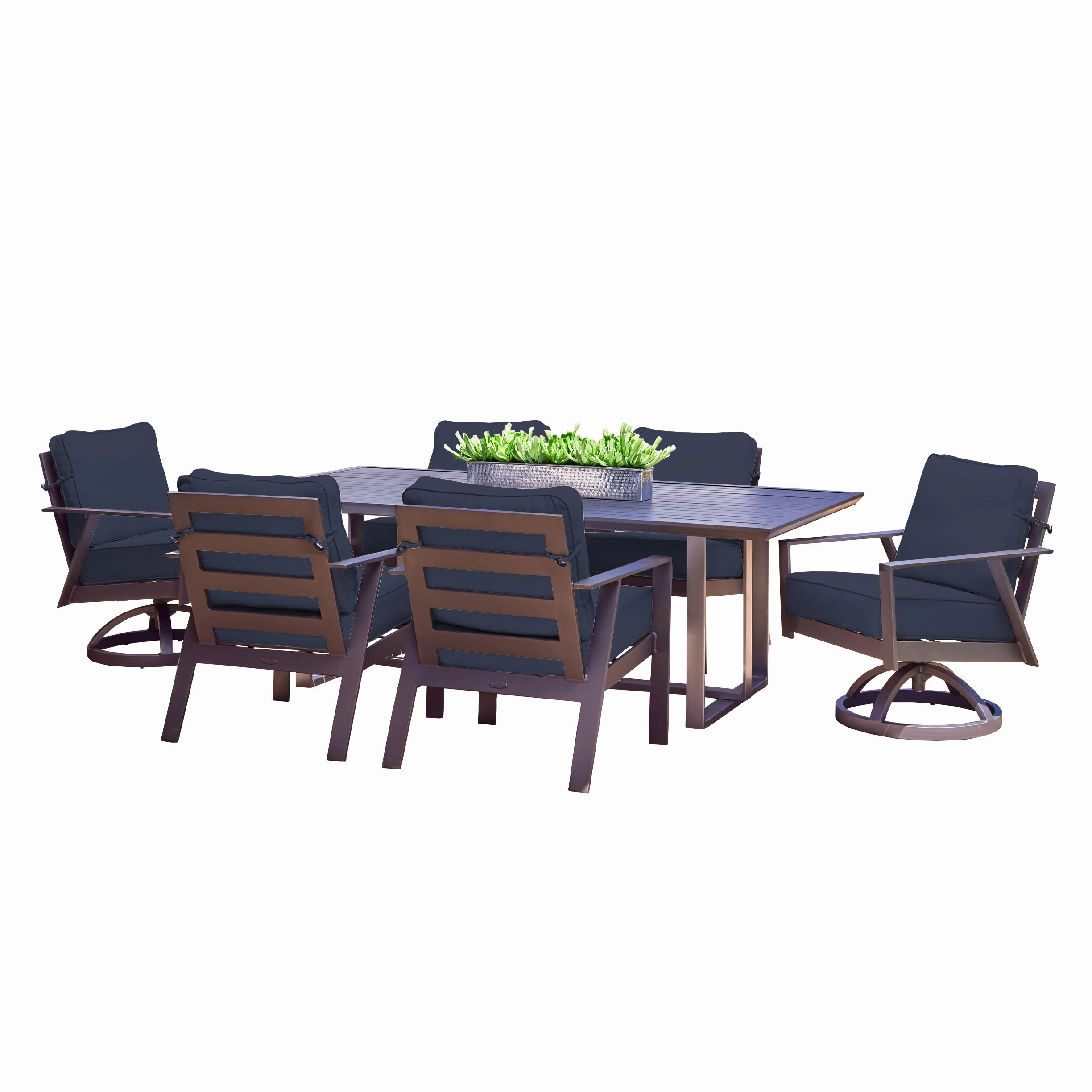 Luxe 7 PC Dining Set