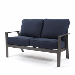 Luxe Loveseataluminum alloy outdoor sofa set