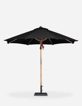 Luzita 9'10" Round Outdoor Umbrellaoutdoor garden decorative ornaments