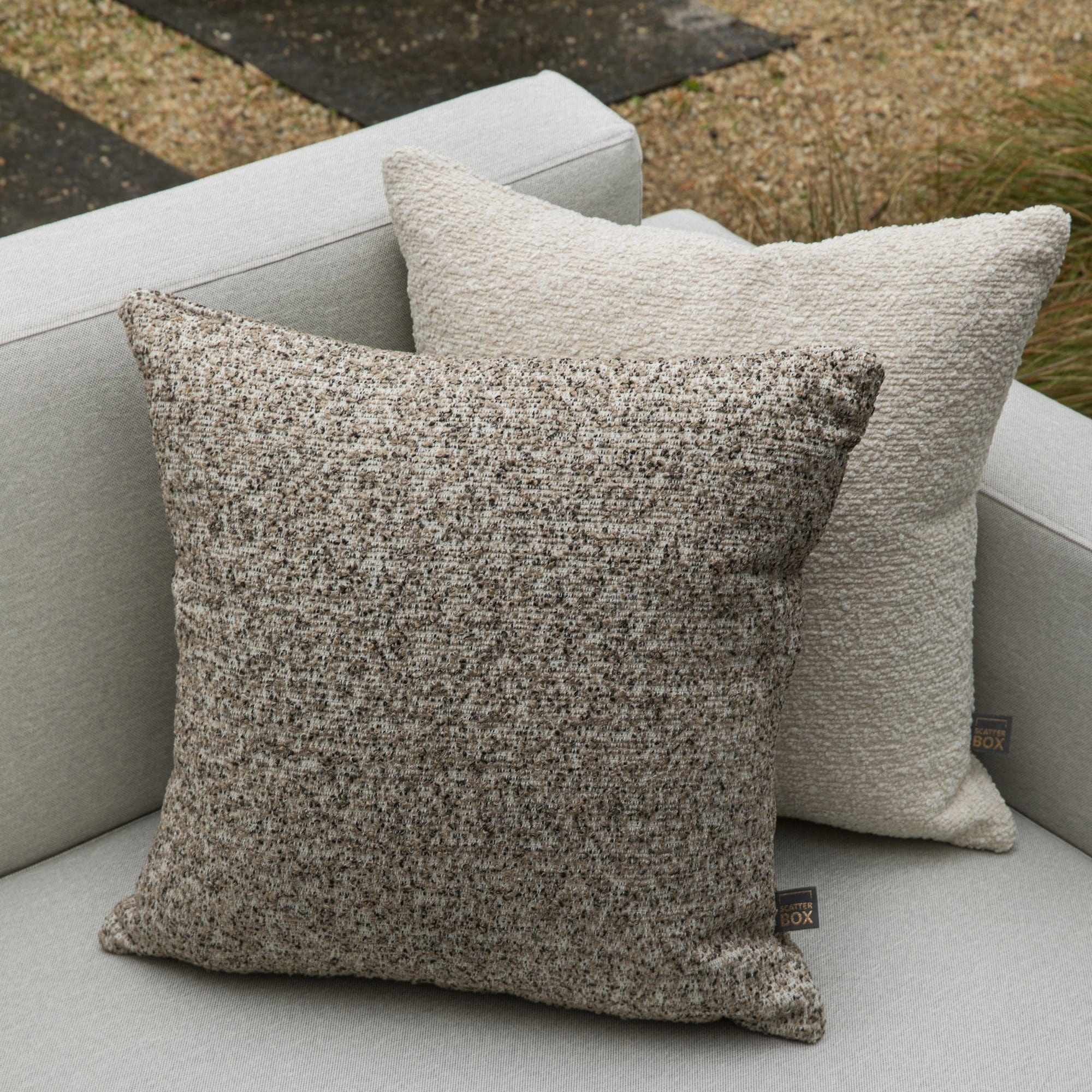 Lynton - Natural Outdoor Cushion 43x43cm