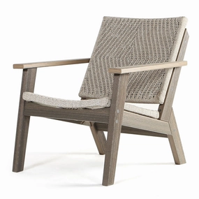 MAD Woven Chat ChairHDPE eco-friendly polywood furniture set