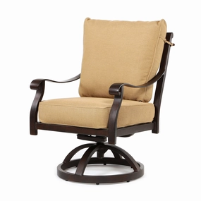 Madrid Swivel Rocker Dining Chairoutdoor dining chair with armrests