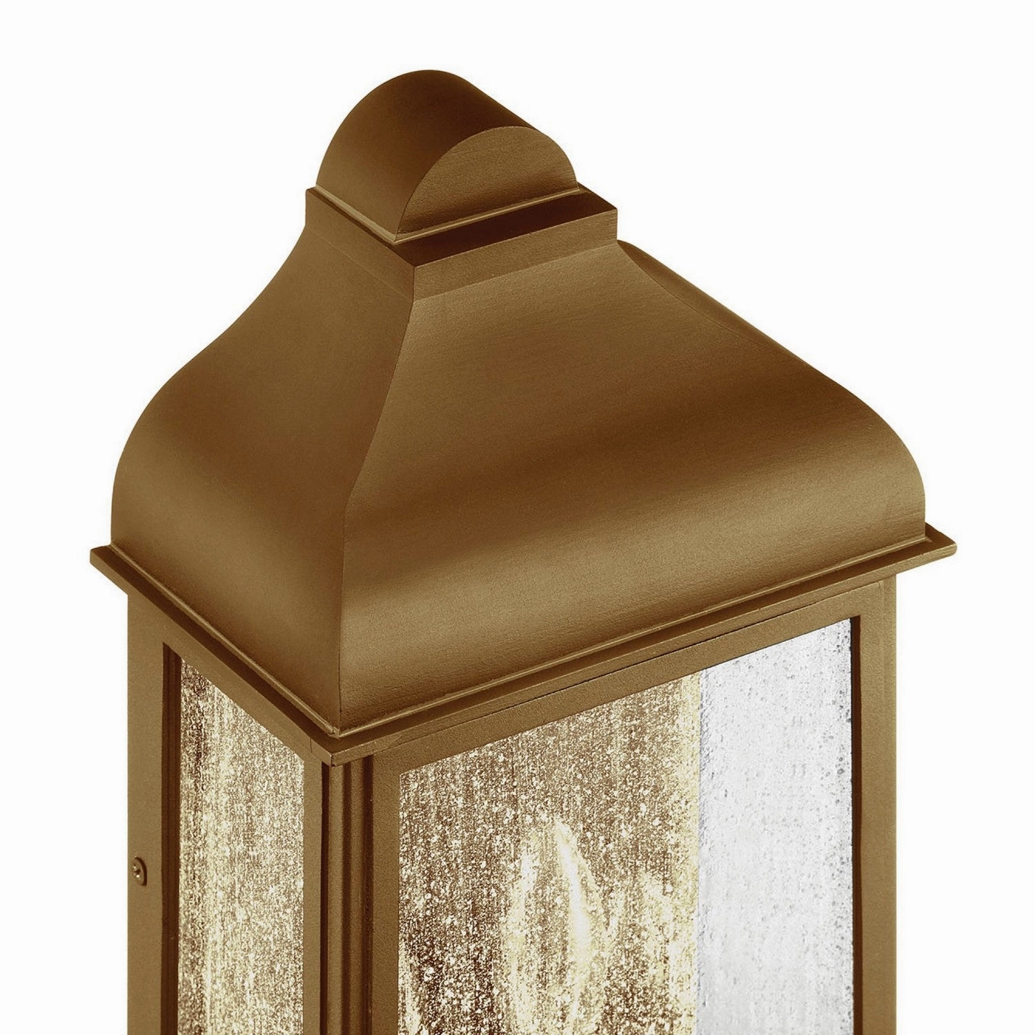 Madrid Three Light Outdoor Wall Sconce Weathered Brass