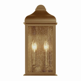 Madrid Two Light Outdoor Wall Sconce Weathered BrassOutdoor wall sconces with motion sensor