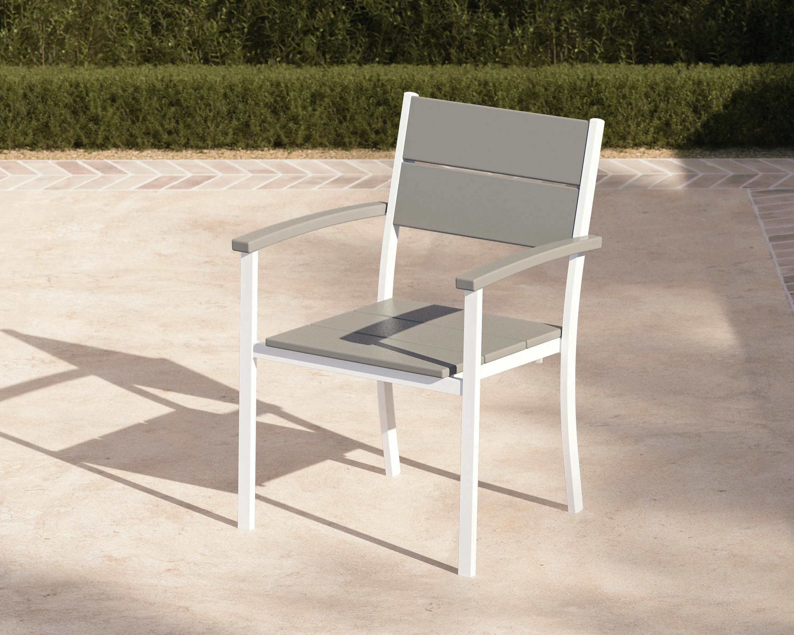 Main Street Stacking Dining Arm Chair