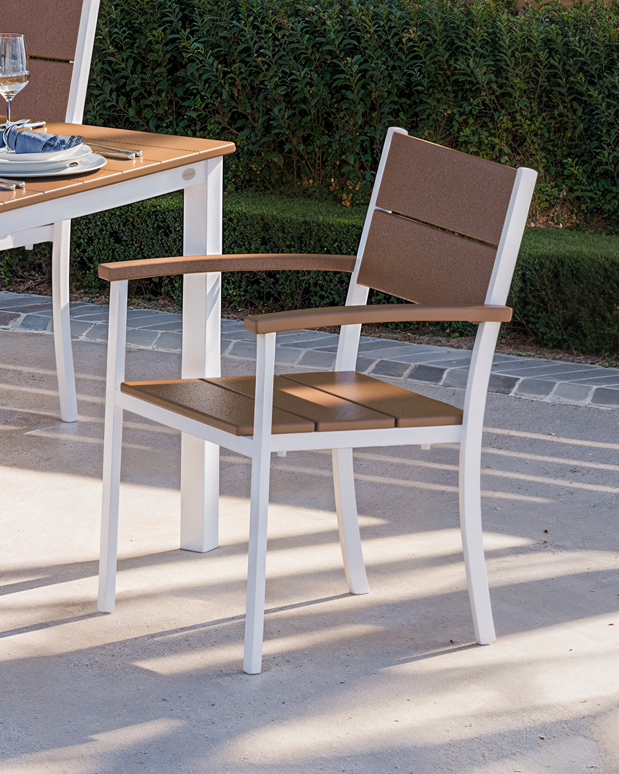 Main Street Stacking Dining Arm Chair