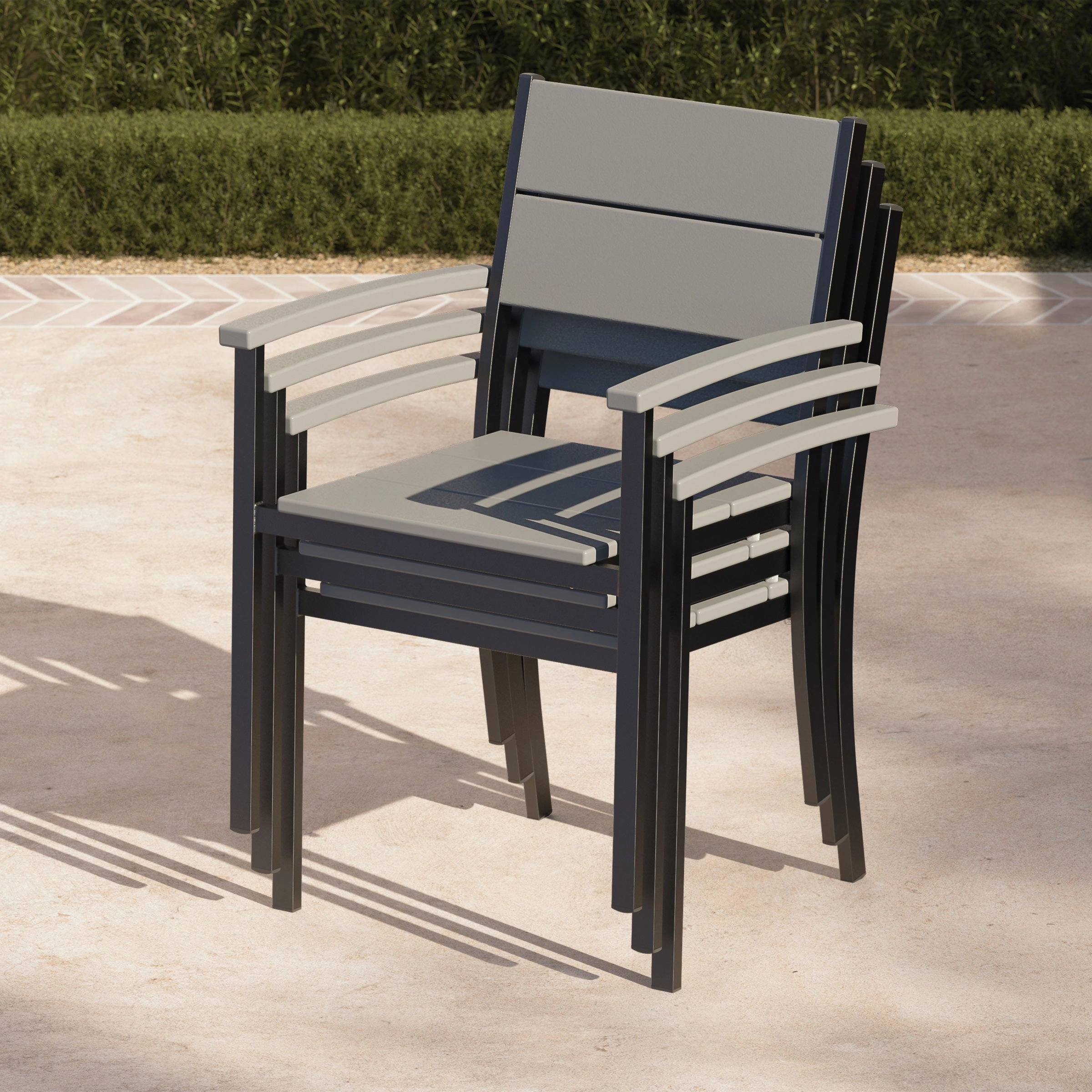 Main Street Stacking Dining Arm Chair