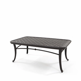 Mallin Napa Collection 24" x 42" Coffee Tableoutdoor coffee table for patio or lounge