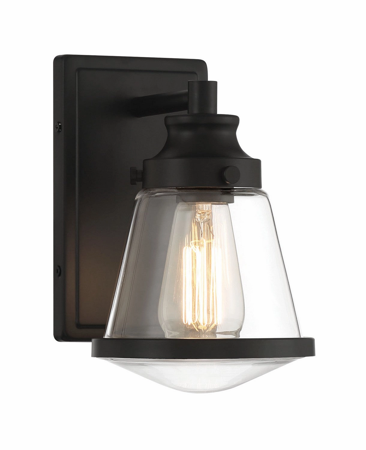 Mannsdale One Light Bath Vanity Coal