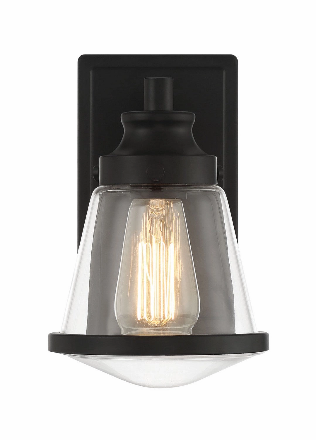 Mannsdale One Light Bath Vanity Coal