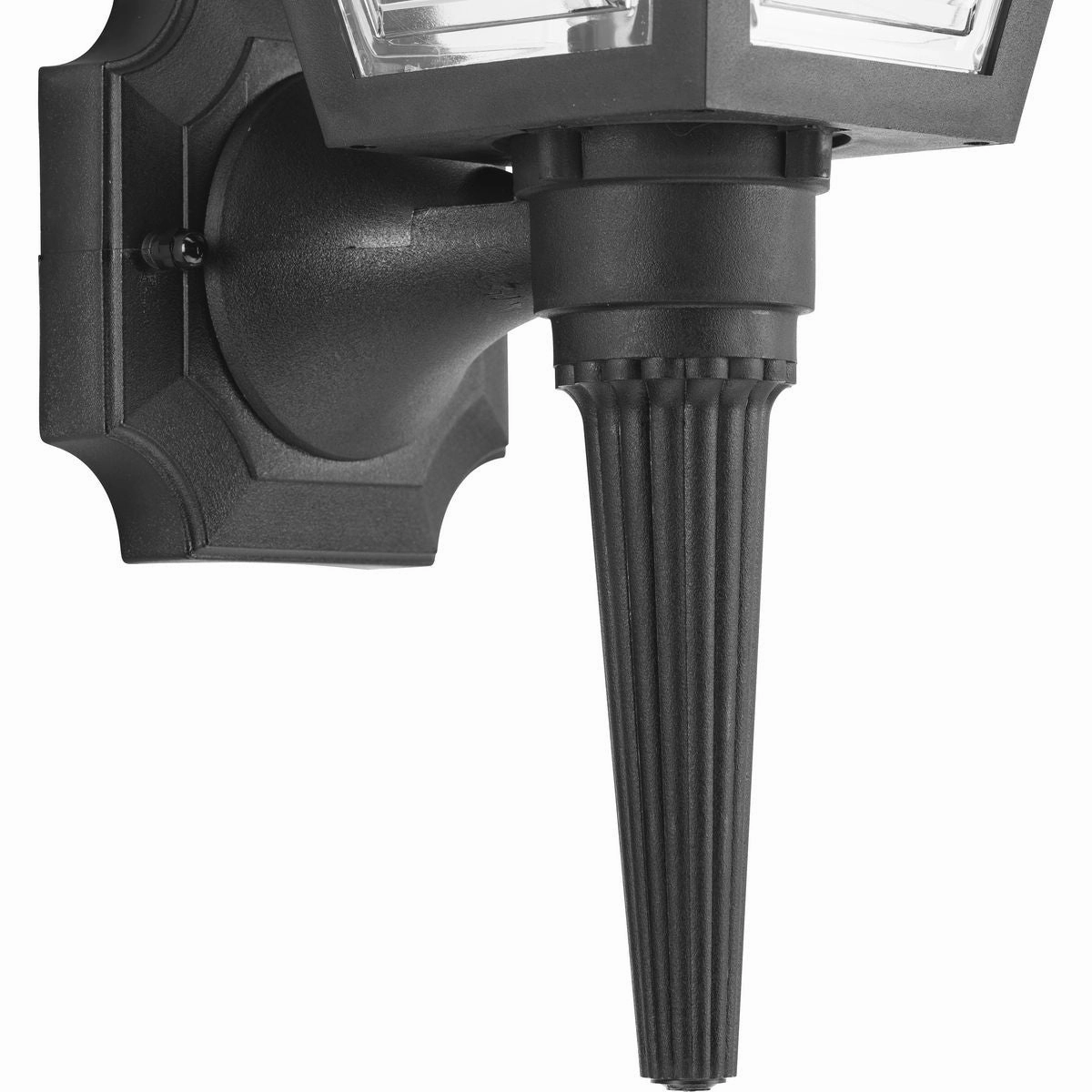 Mansard One Light Wall Lantern Black
