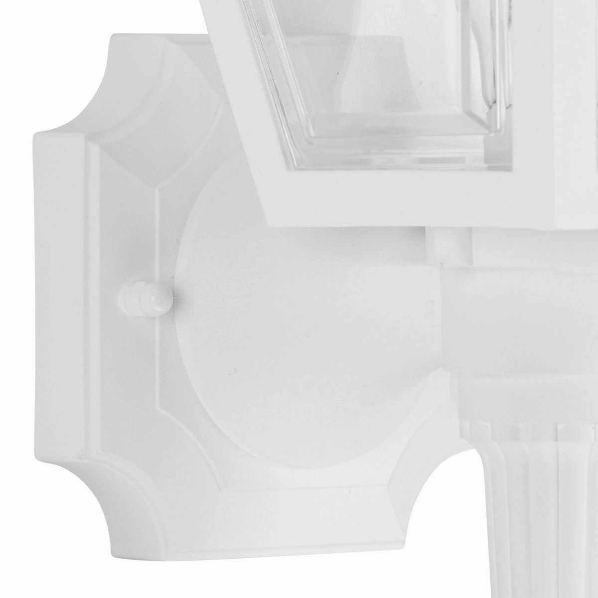 Mansard One Light Wall Lantern White