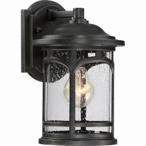 Marblehead One Light Outdoor Wall Lantern Mystic BlackOutdoor wall sconces with motion sensor
