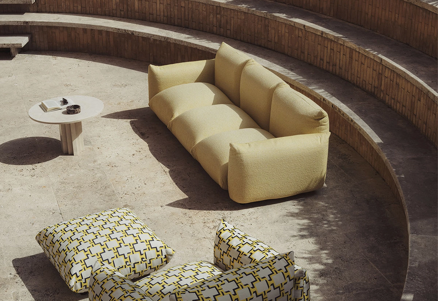 Marenco Outdoor Three-Seater Sofa
