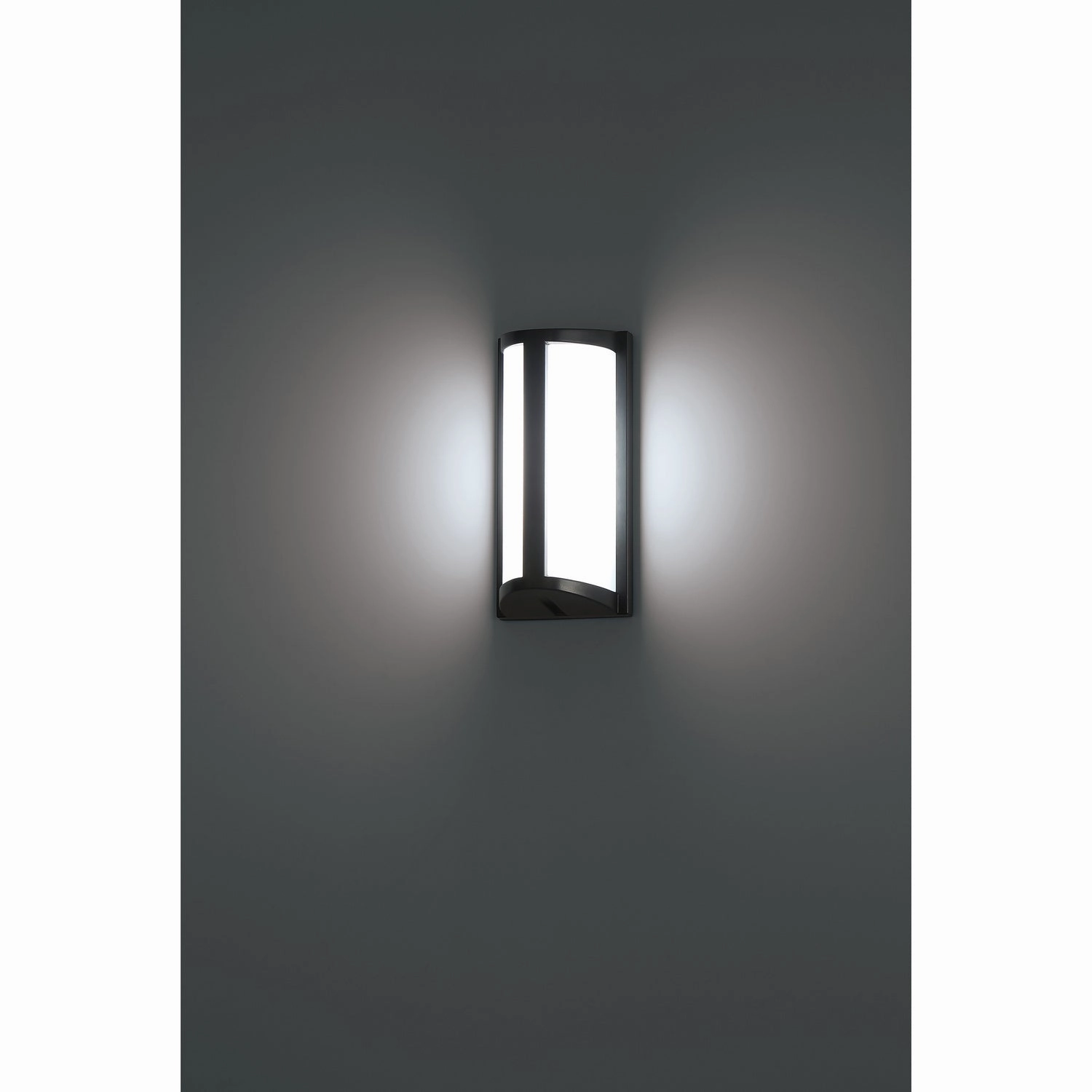 Margate LED Outdoor Wall Mount Black