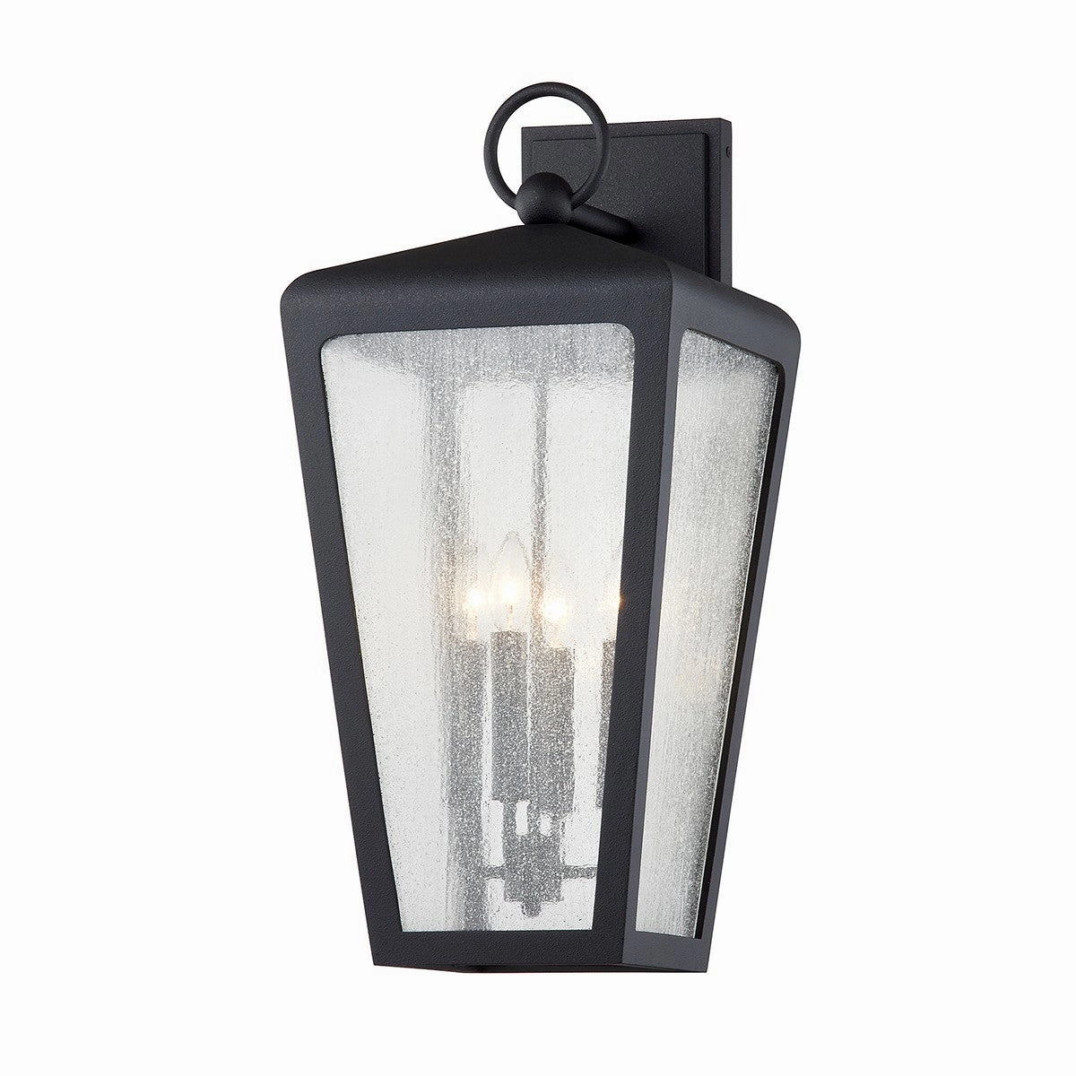 Mariden Four Light Wall Sconce Textured IronOutdoor wall sconces with motion sensor