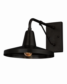 Mariner Collection One Light Outdoor Wall Sconce Matte BlackOutdoor wall sconces with motion sensor