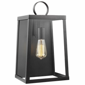Marinus 1-Light Large Outdoor Wall Lantern (with Bulbs)Weatherproof outdoor lighting