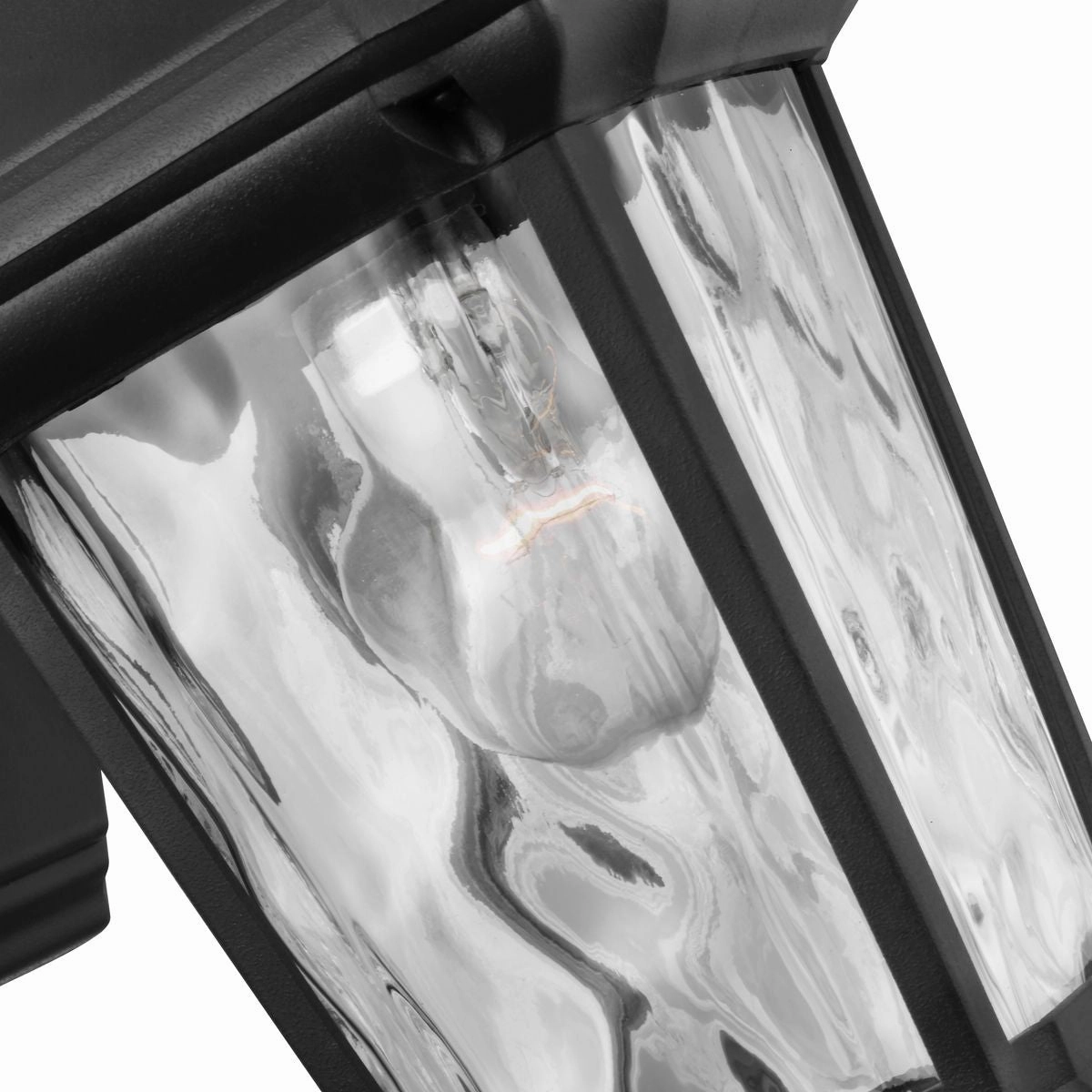 Marquette One Light Wall Lantern Black