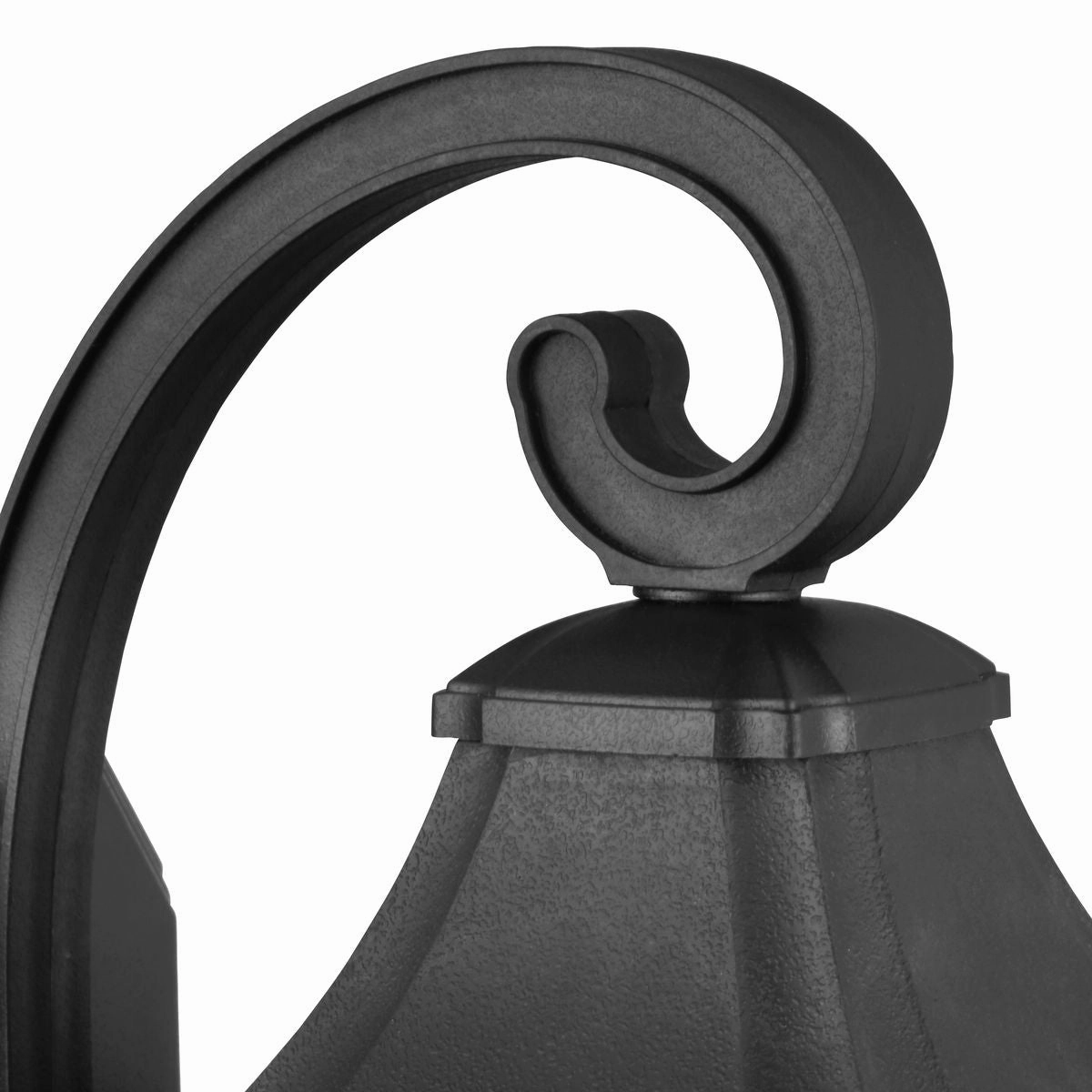 Marquette One Light Wall Lantern Black
