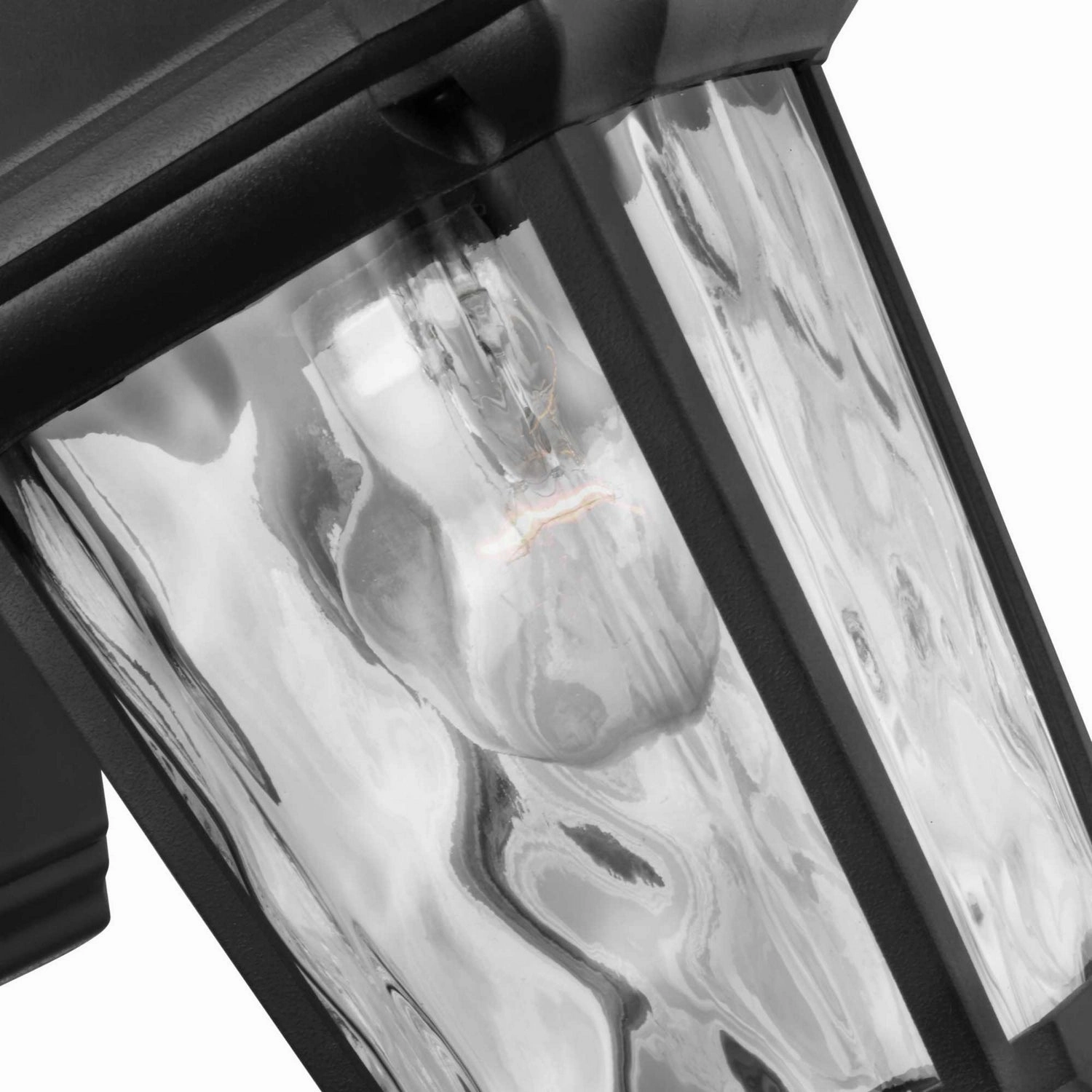 Marquette One Light Wall Lantern Black