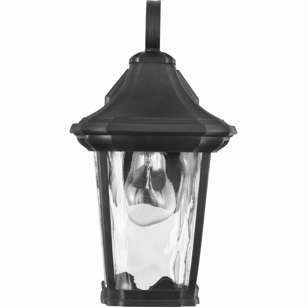 Marquette One Light Wall Lantern Black