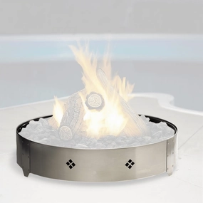 Marquis by Kingsman Round Decorative Ring for FP2085NT/LPT Fire Pit FP20SSRTFireproof mat for under fire pit
