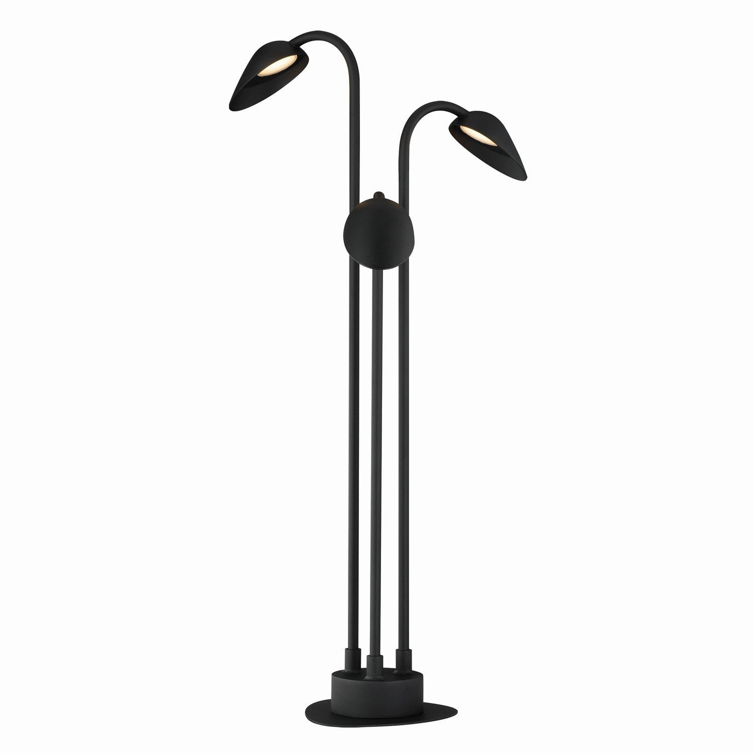 Marsh LED Garden Light BlackDecorative outdoor post lights