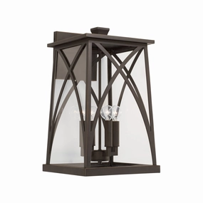 Marshall Four Light Outdoor Wall Lantern Oiled BronzeOutdoor wall sconces with motion sensor
