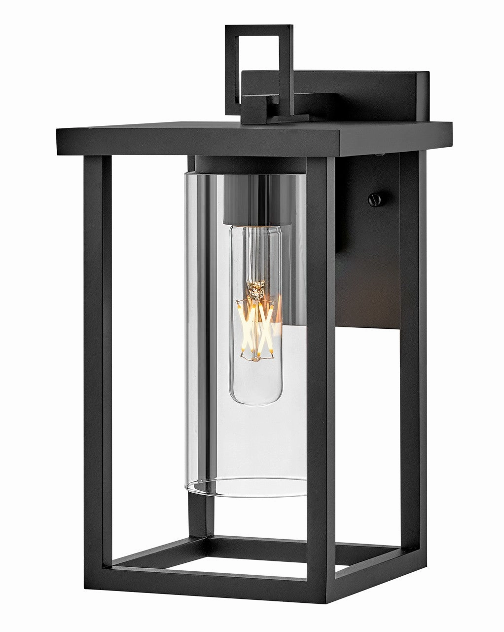 Mateo LED Wall Mount BlackOutdoor wall sconces with motion sensor
