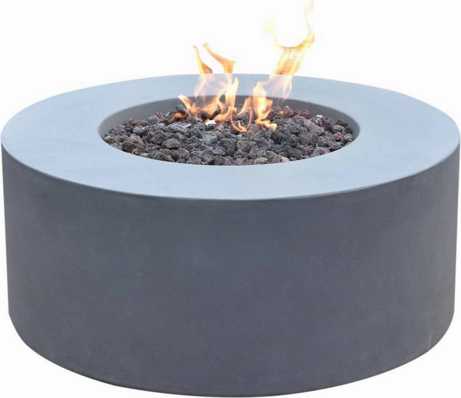 Mauna Loa Concrete Lava Fire Table (Modena) - Natural Gasoutdoor patio furniture set