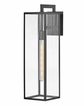 Max LED Outdoor Lantern BlackOutdoor wall sconces with motion sensor